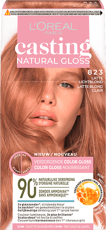 Casting Natural Gloss 823 Latte Lichtblond