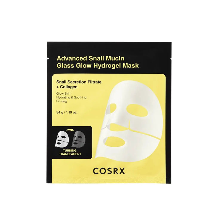 Advanced Snail Mucin Glass Glow Hydrogel Mask