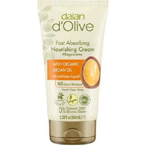 Voedende crème met biologische arganolie