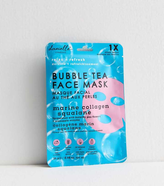 Blue Collagen Bubble Tea Mask