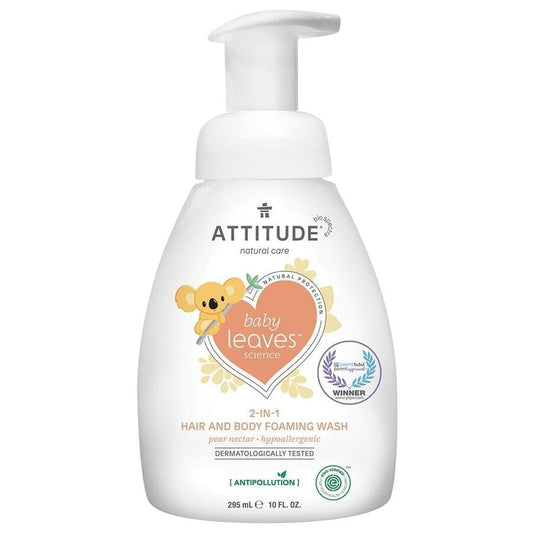 Attitude 2-in-1 Schuimende Zeep Peren & Nectar