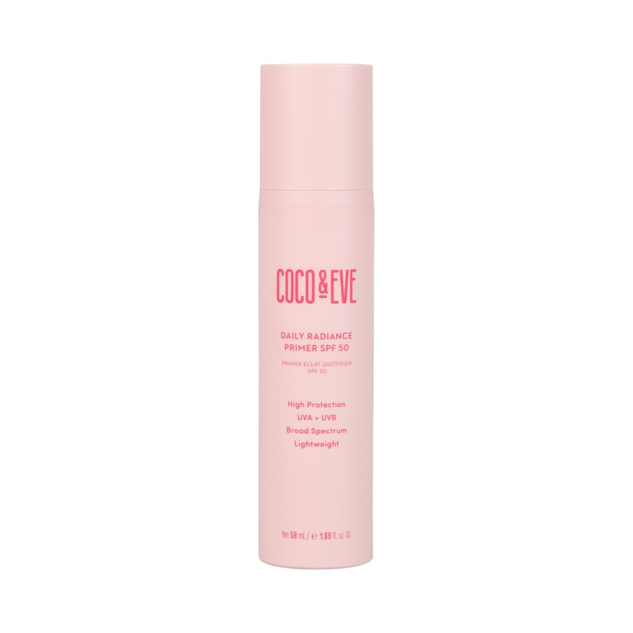 Coco & Eve Daily radiance primer SPF 50 sunscreen
