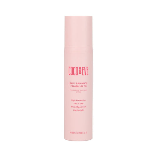 Coco & Eve Daily radiance primer SPF 50 sunscreen