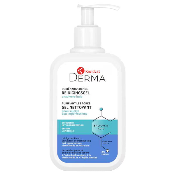 Kruidvat Derma Poriënzuiverende Reinigingsgel