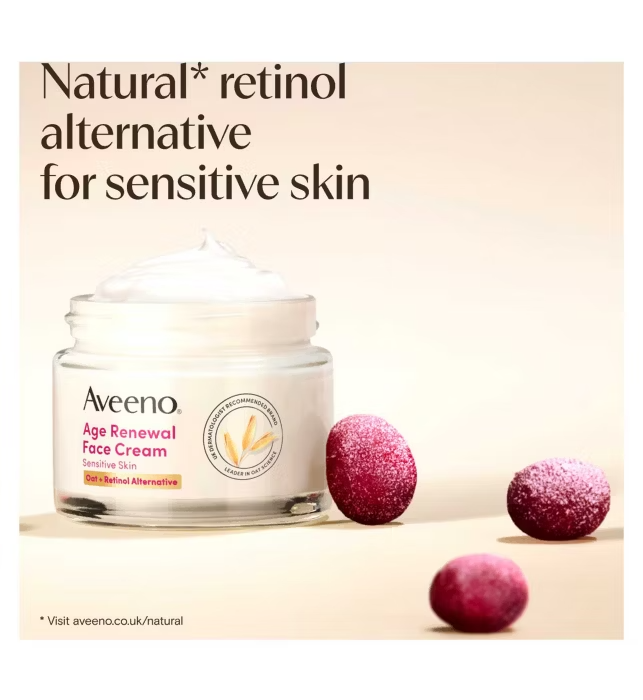 Aveeno Age Renewal Face Cream 50ml