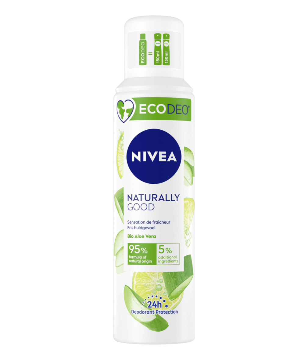 NIVEA Naturally Good Bio Aloe Vera Deodorant Spray 125ml