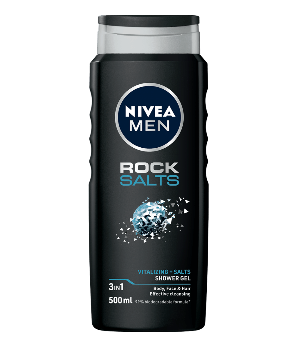 NIVEA MEN Rock Salts Douchegel 500ml