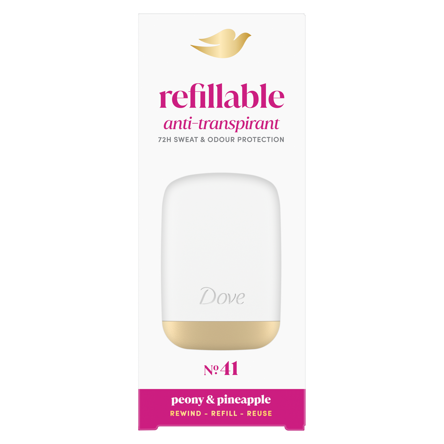 Dove Deo AP Refillable Kit Peony 35ml