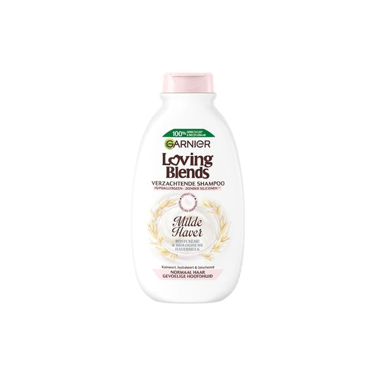 Garnier Milde Haver - Normaal Haar en Gevoelige Hoofdhuid - Shampoo