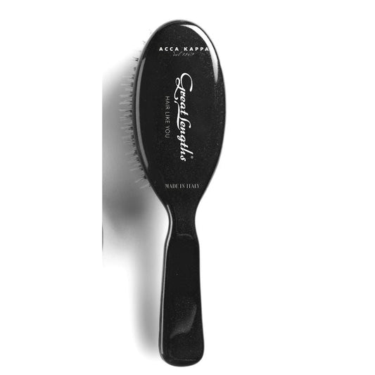 Great Lengths Black Borstel Oval