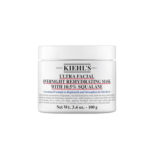 Kiehl’s Ultra Facial Overnight Rehydrating Mask with 10,5% Squalane