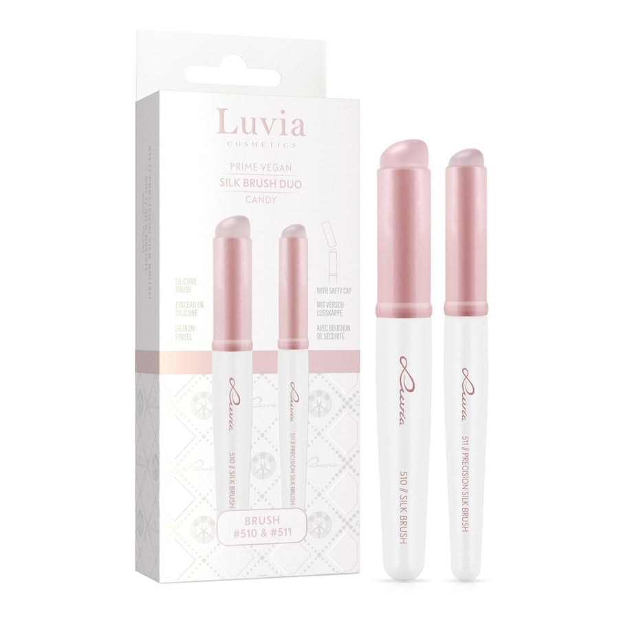 Luvia Silk Brush Duo - Candy