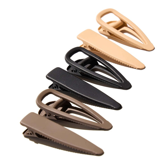 Hairlust No-Slip Hair Clips, Coffee