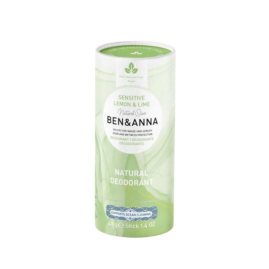 Ben & Anna Papertube Lemon & lime Sensitive
