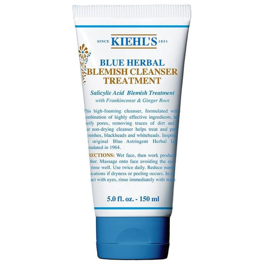Kiehl’s Blue Herbal Blemish Cleanser Treatment