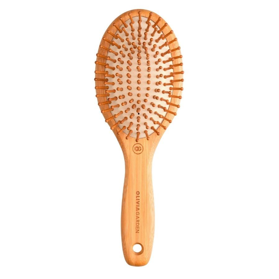 Olivia Garden BAMBOO TOUCH Bamboo Touch massageborstel M, 9 rijen