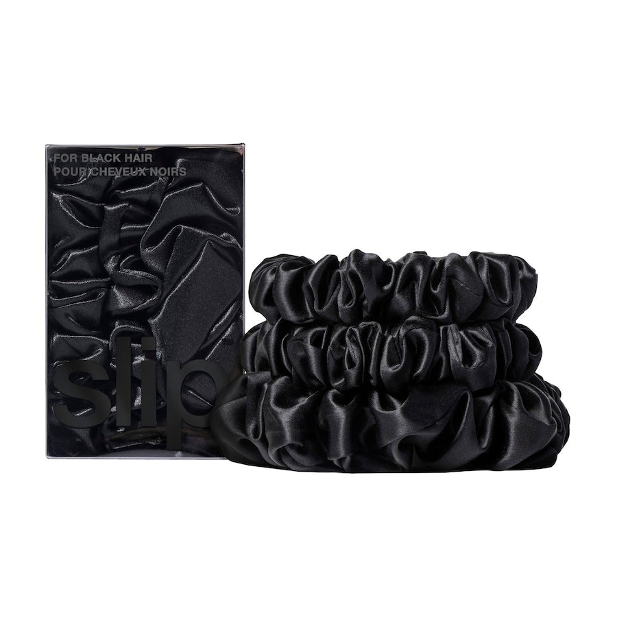 Slip slip pure zijde back to basics geassorteerde scrunchies - koperkleurig