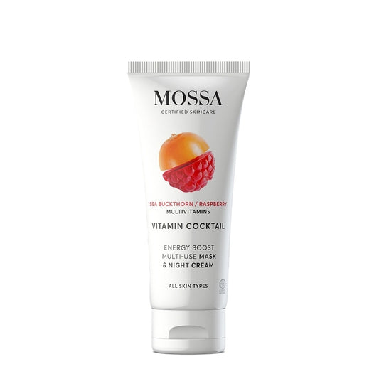 MOSSA Vitamin Cocktail VITAMIN COCKTAIL Energy Boost Multi-Use Mask & Night Cream, 60ml