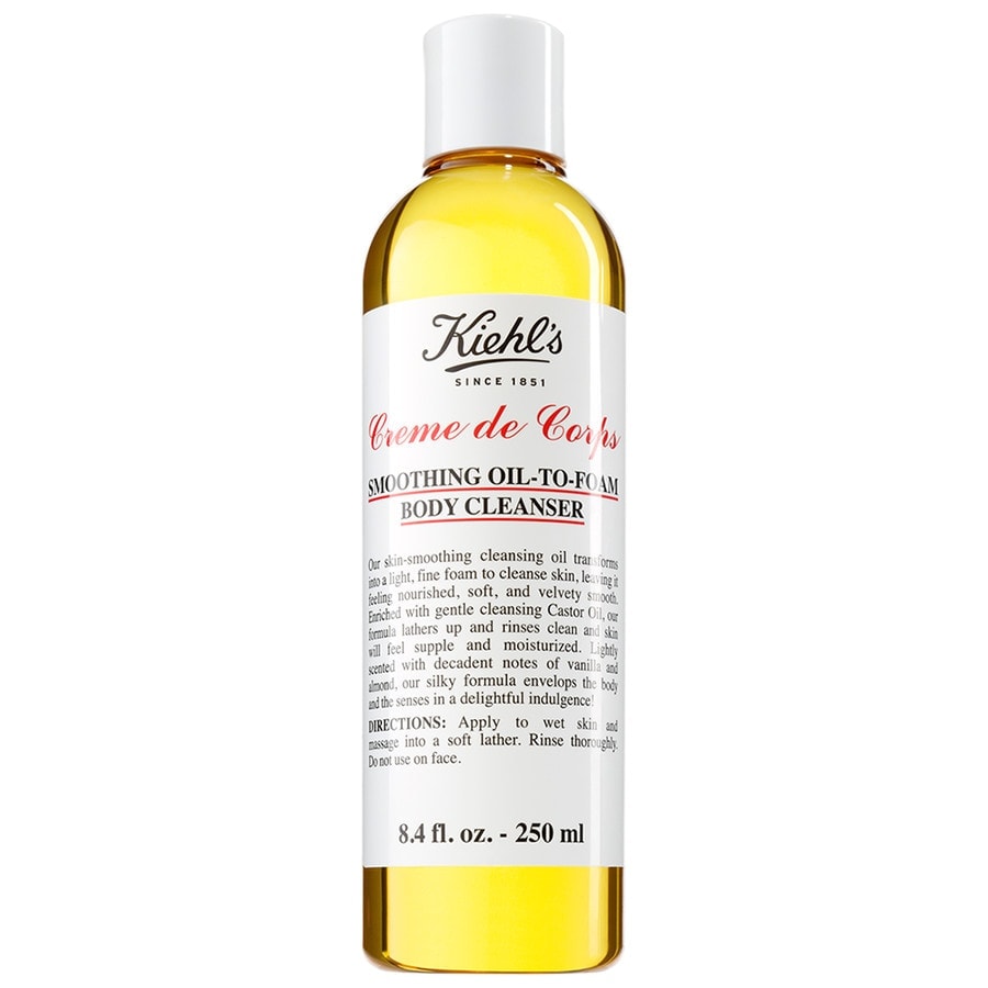 Kiehl’s Smoothing Oil-to-foam Body Cleanser