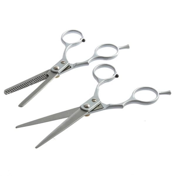 UNIQ Kapper ingesteld met 2 schaar, zilver