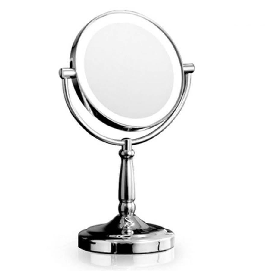 UNIQ Cosmetica -spiegel met LED -licht en 5x vergroting