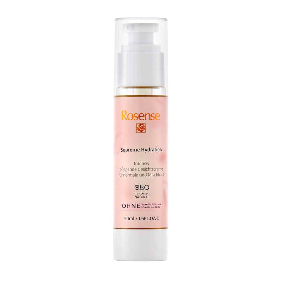 Rosense Supreme Hydration intensive nourishing face cream for normal and combination skin