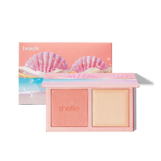 Benefit Bronzer & Blush Collection Twinkle Beach Blush & Highlighter Duo Palette
