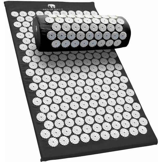 Bed of Nails BON Set - Black Mat+Pillow