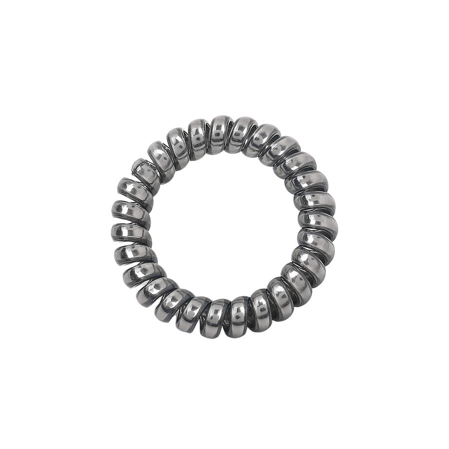 SOHO Metallic spiraal haarslop