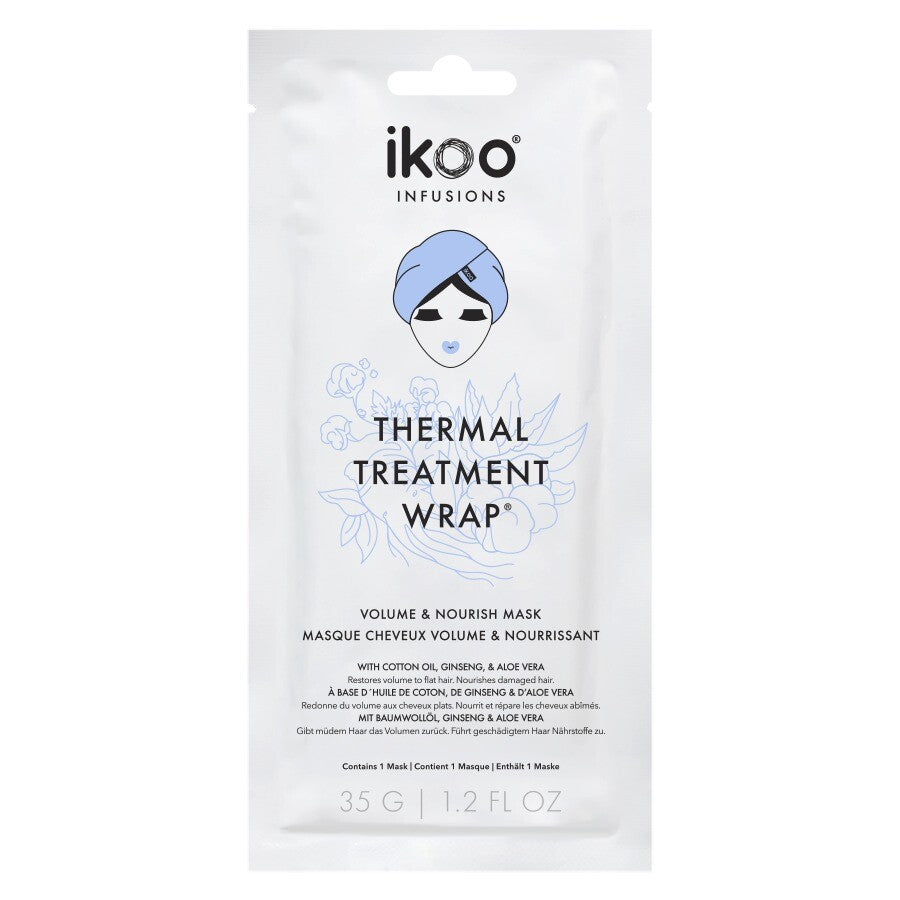 ikoo Thermal Treatement Wrap - Volume & Nourish Haarkuur 35g