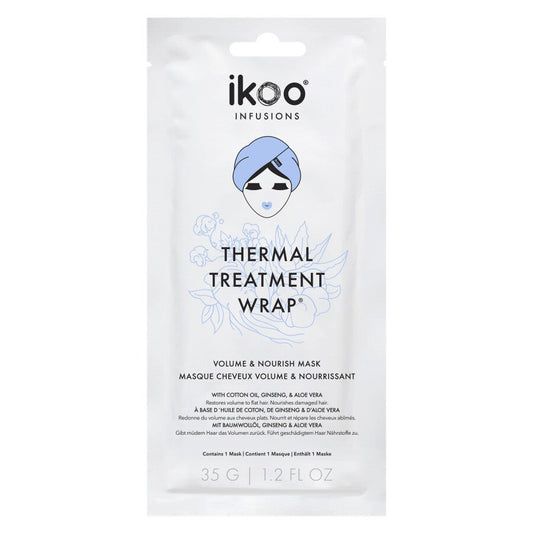 ikoo Thermal Treatement Wrap - Volume & Nourish Haarkuur 35g