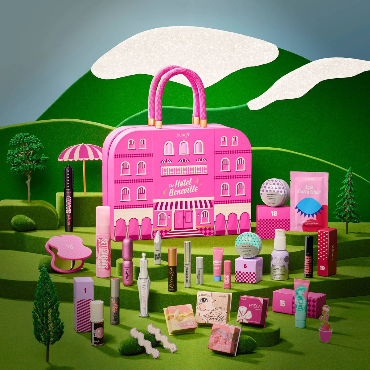 The Hotel Beneville, 24-piece Beauty Advent Calendar 2026