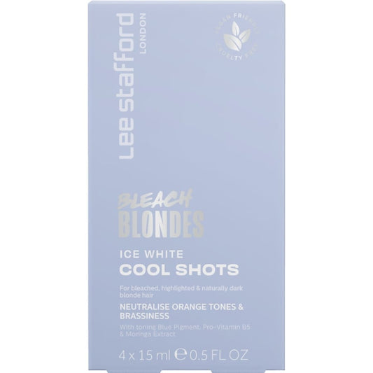 Lee Stafford Bleach Blondes Ice White Coole Shots 4 x