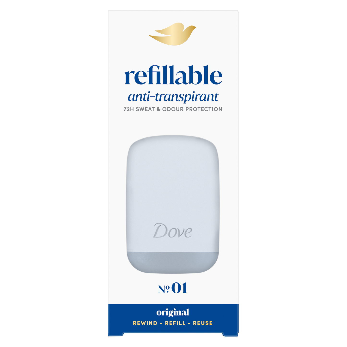 Dove Deo AP Refillable Kit original 35ml
