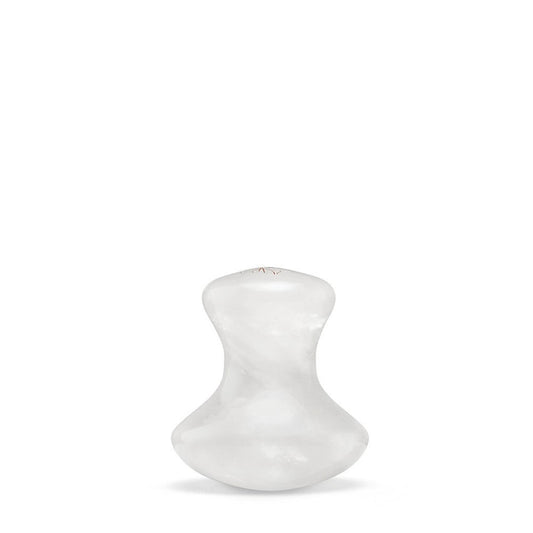 Crystallove Clear Quartz Mushroom Gua Sha
