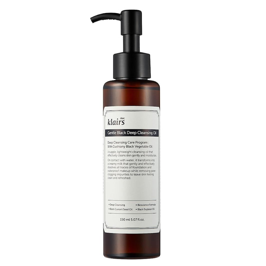 Dear Klairs KLAIRS GENTLE BLACK DEEP CLEANSING OIL