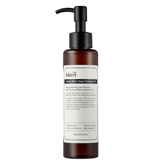 Dear Klairs KLAIRS GENTLE BLACK DEEP CLEANSING OIL