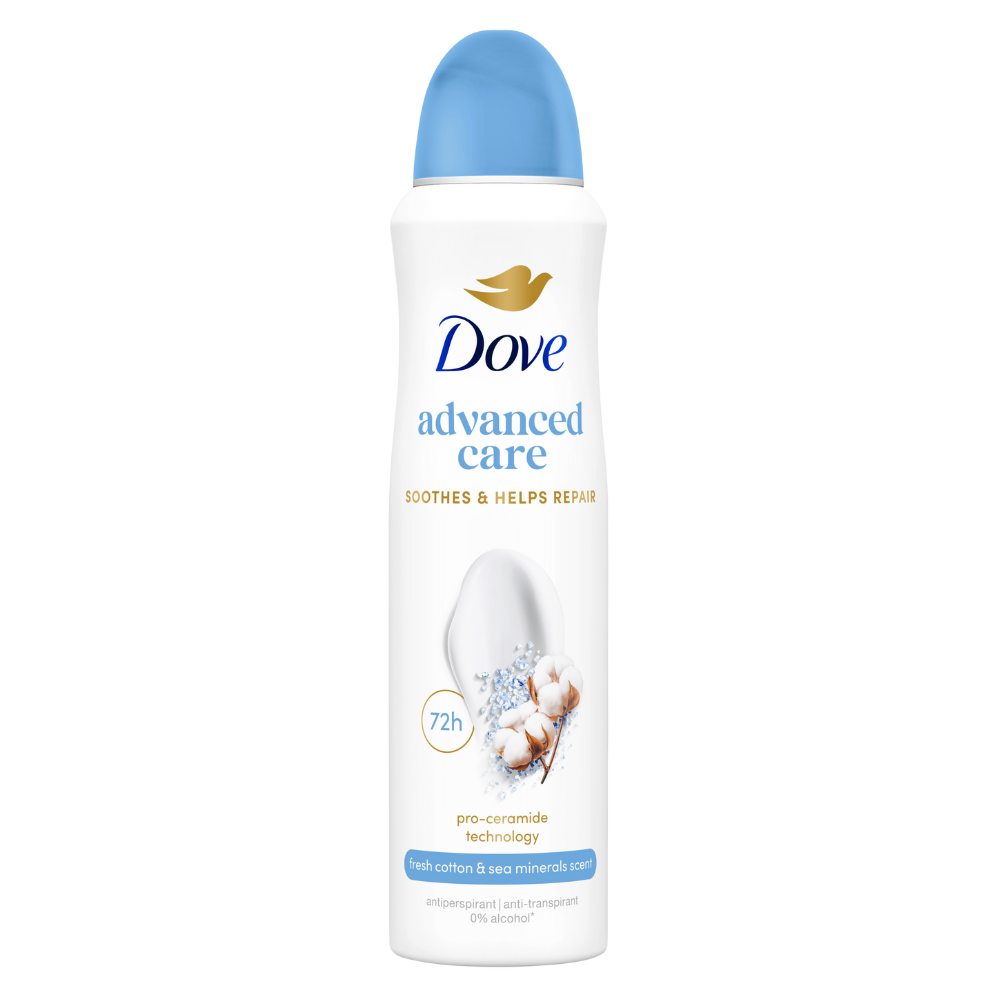 Dove Deo AP Spray Adv Fresh Cotton & Sea minerals 150ml