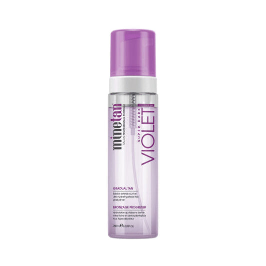 MineTan Violet Everyday Glow Gradual Tan Foam