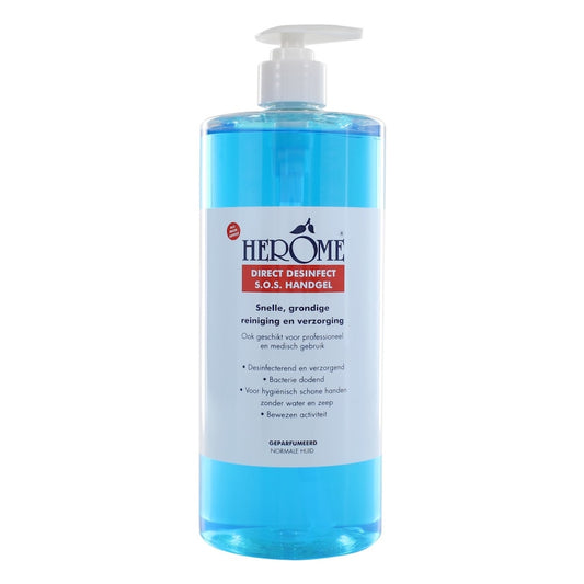 Herome Cosmetics Handverzorging Direct Desinfect Handgel Double Active