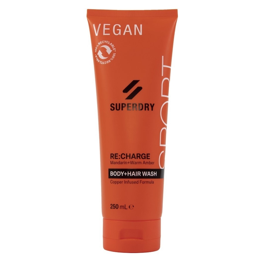 SuperDry Sport Body+Hair Wash RE:charge