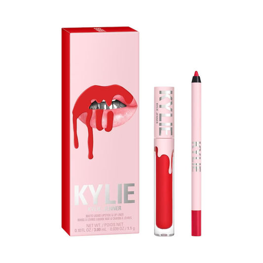 KYLIE COSMETICS Sets Lip Make-up Set Unisex Donkerrood