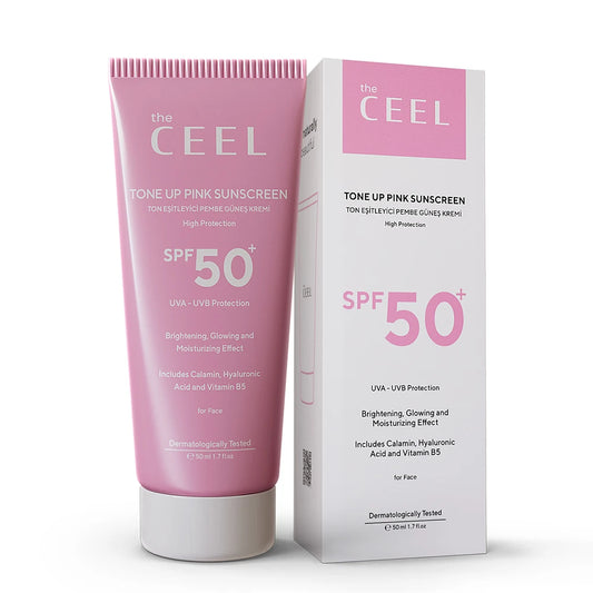 Egaliserende Zonnecrème Pink Tone Up spf50