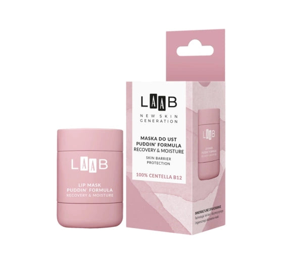 LAAB 100% Centella B12 Puddin' Formula Recovery & Moisture Lip Mask