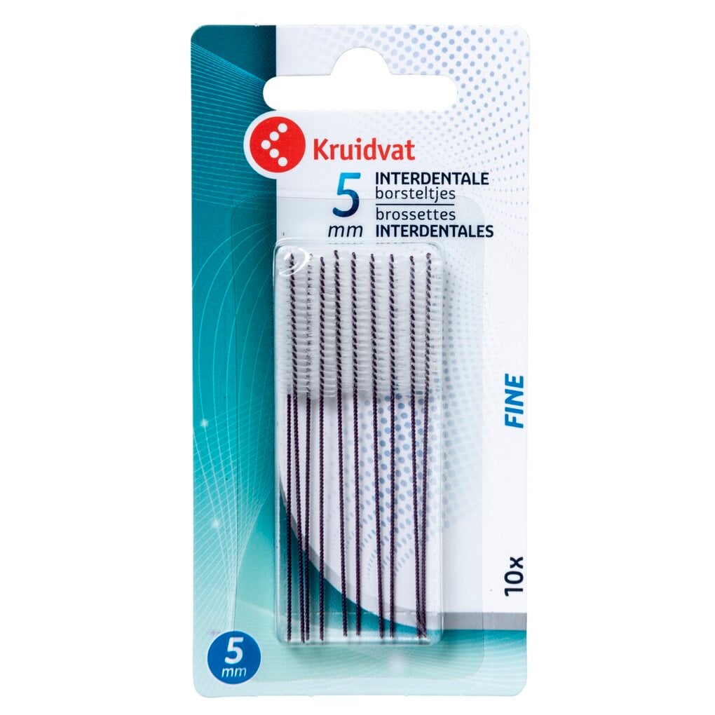 Kruidvat Fijn 5mm Interdentale Borsteltjes