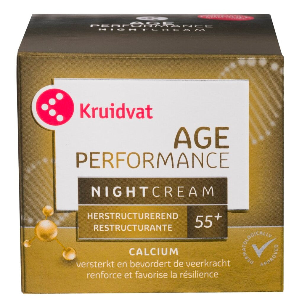 Kruidvat Pro Age Calcium 60+ Nachtcrème