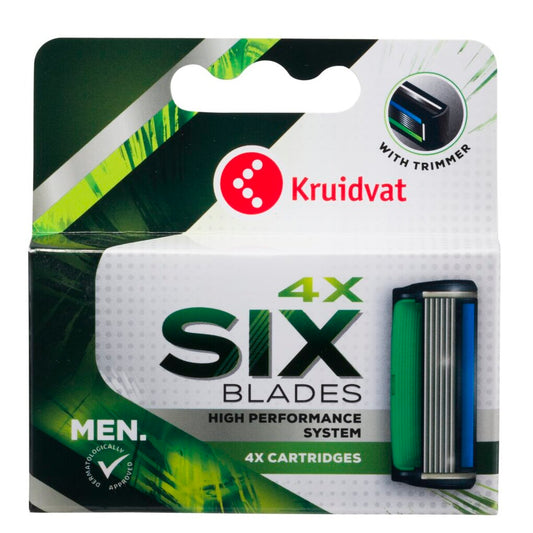 Kruidvat For Men Six Blades Scheermesjes