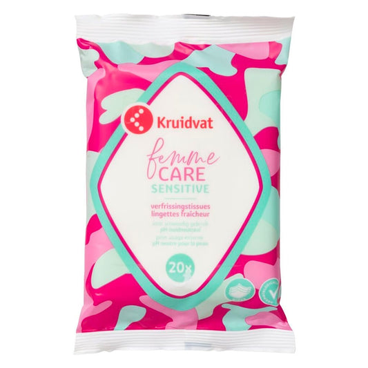 Kruidvat Intimate Sensitive Verfrissingsdoekjes