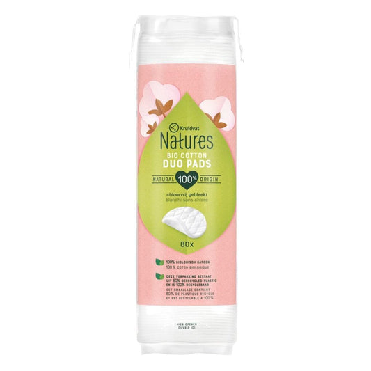 Kruidvat 100% Cotton Bio Wattenschijfjes