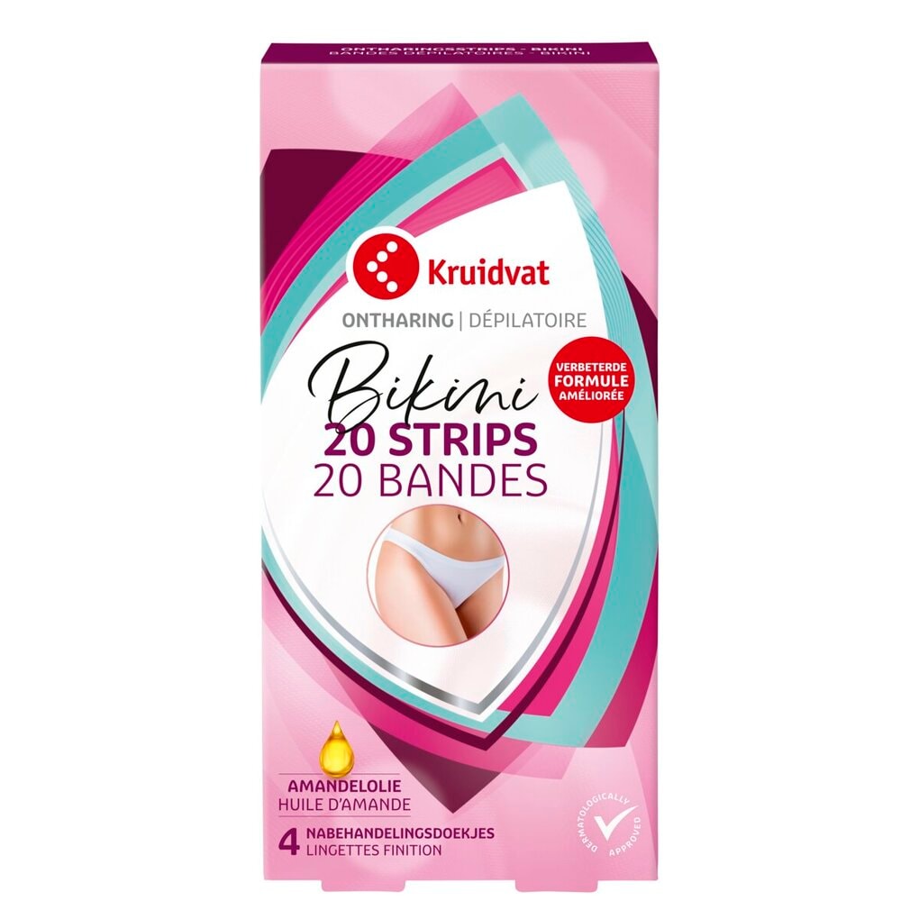 Kruidvat Ontharingsstrips voor Bikinilijn